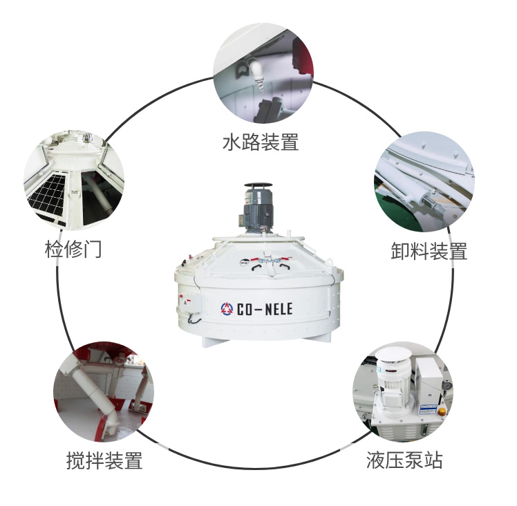 建材用攪拌機 立軸行星式攪拌機